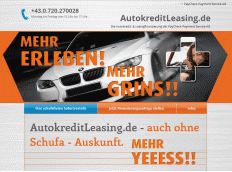 Schufafrei zum Wunschfahrzeug mit AutokreditLeasing.de