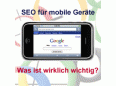 SEO der Zukunft ist mobil! Aber was ist wichtig?